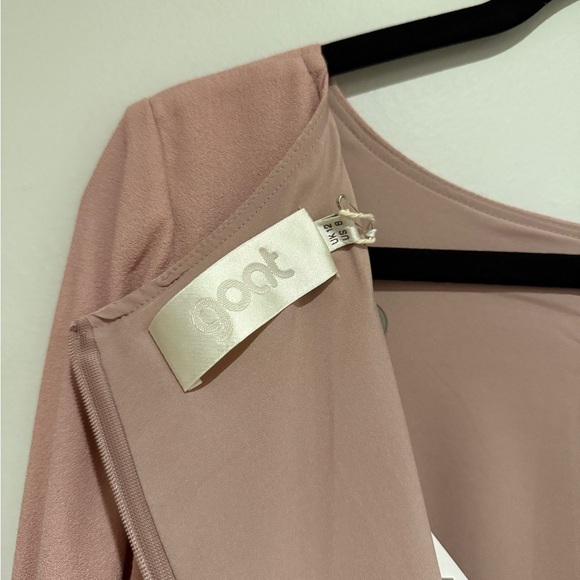 NWT Goat fashion (now Jane Atlier) Light “Cameo” Pink Long Sleeve Shift Dress - Picture 6 of 10